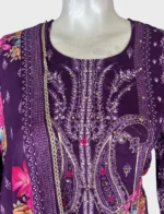 Maslin Silk and Santoon Suit Set - WS1051