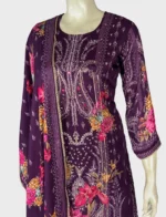 Maslin Silk and Santoon Suit Set - WS1051