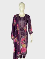 Maslin Silk and Santoon Suit Set - WS1051